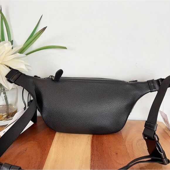 NWT Coach Warren Mini Belt Bag In Signature Canvas - Picture 4 of 6